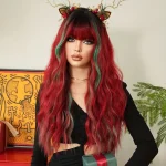 PELUCA COMBINADA BORDO 0925 ☆ - Imagen 4