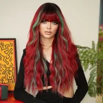 PELUCA COMBINADA BORDO 0925 ☆ - Imagen 3